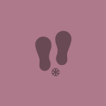 Footsteps Snow icon